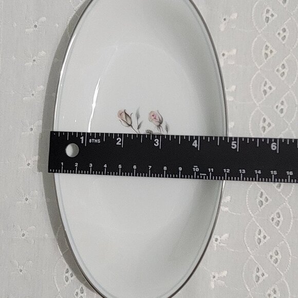 Gorgeous Vintage Noritake Fine China 9" Small Oval Serving Celery Dish. Margot. - Picture 3 of 9